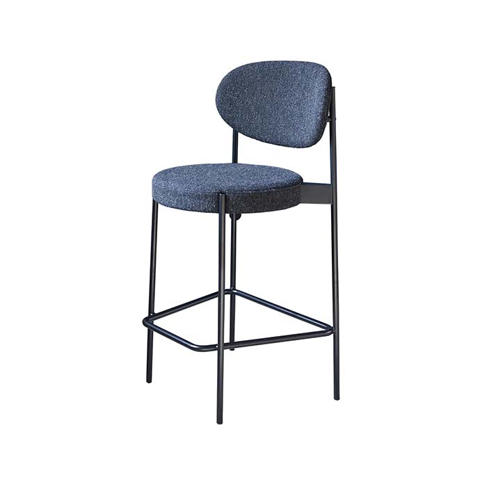 Tabouret de bar haut moderne et tabouret de comptoir avec dossier sans accoudoirs 