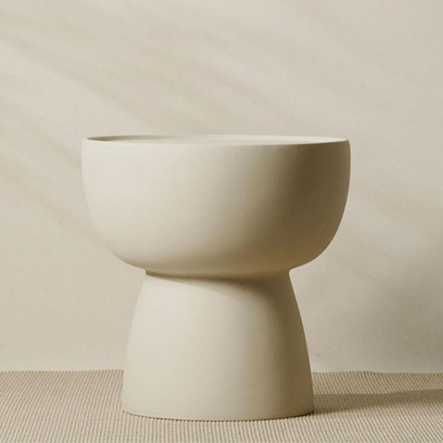 Table d'appoint de luxe moderne en béton