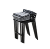 Chaises de bar à tabouret haut moderne d'arrière-cour
