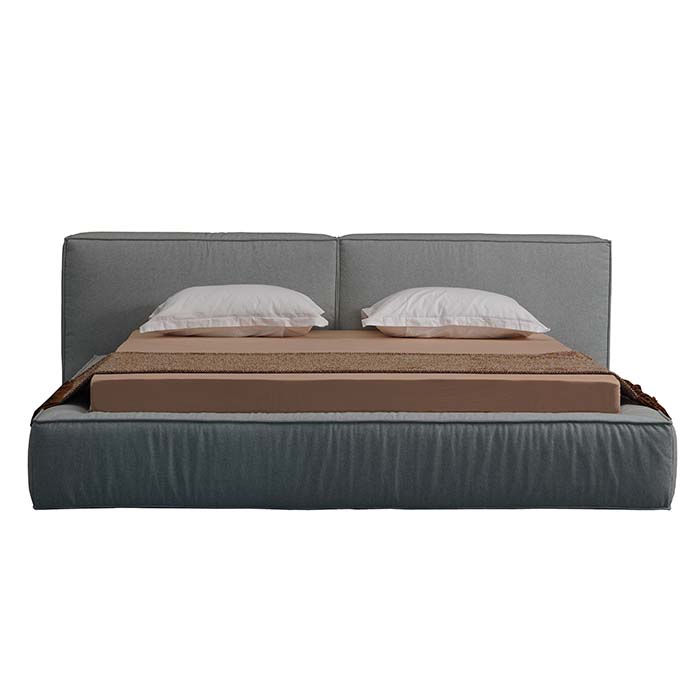 Cadre de lit king size minimaliste moderne 