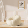 Pumpkin Lazy Swivel Sofa Chair Nordic Cloud Cute Chair