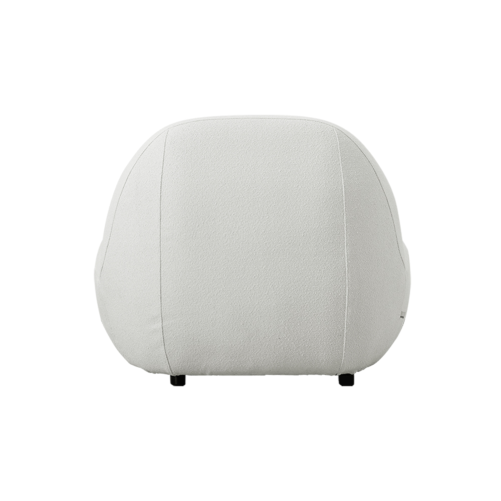 Removable Washable Indoor Lounge Chair For Living Room Furniture Bedroom White