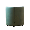 Modern Velvet Curved Back Single Lounge Chair Armchair