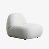 Removable Washable Indoor Lounge Chair For Living Room Furniture Bedroom White