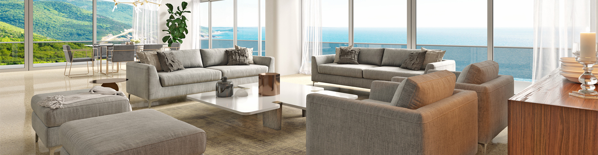 Meubles en porcelaine