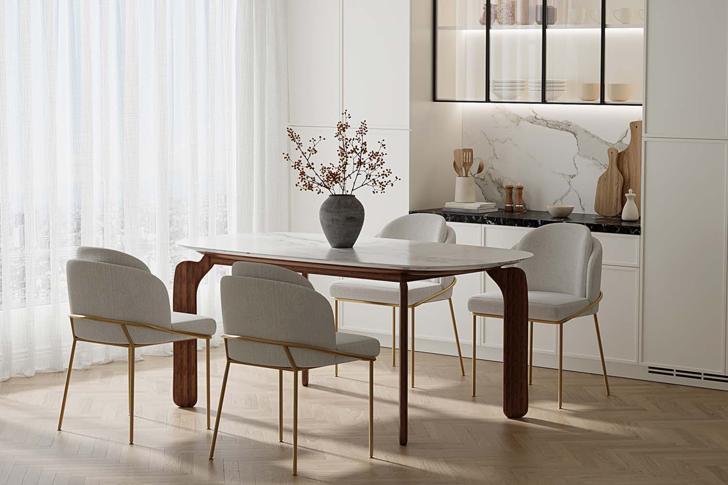 Style de maison minimaliste moderne