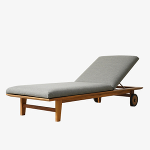 Chaise longue extérieure réglable moderne