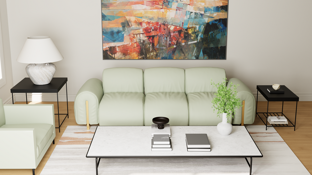 canap&eacute; avec accoudoir amovible