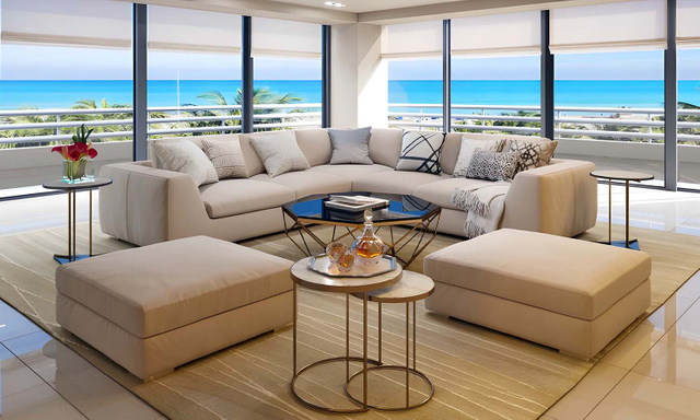 Canapé modulaire d'angle de salon, canapé sectionnel en tissu